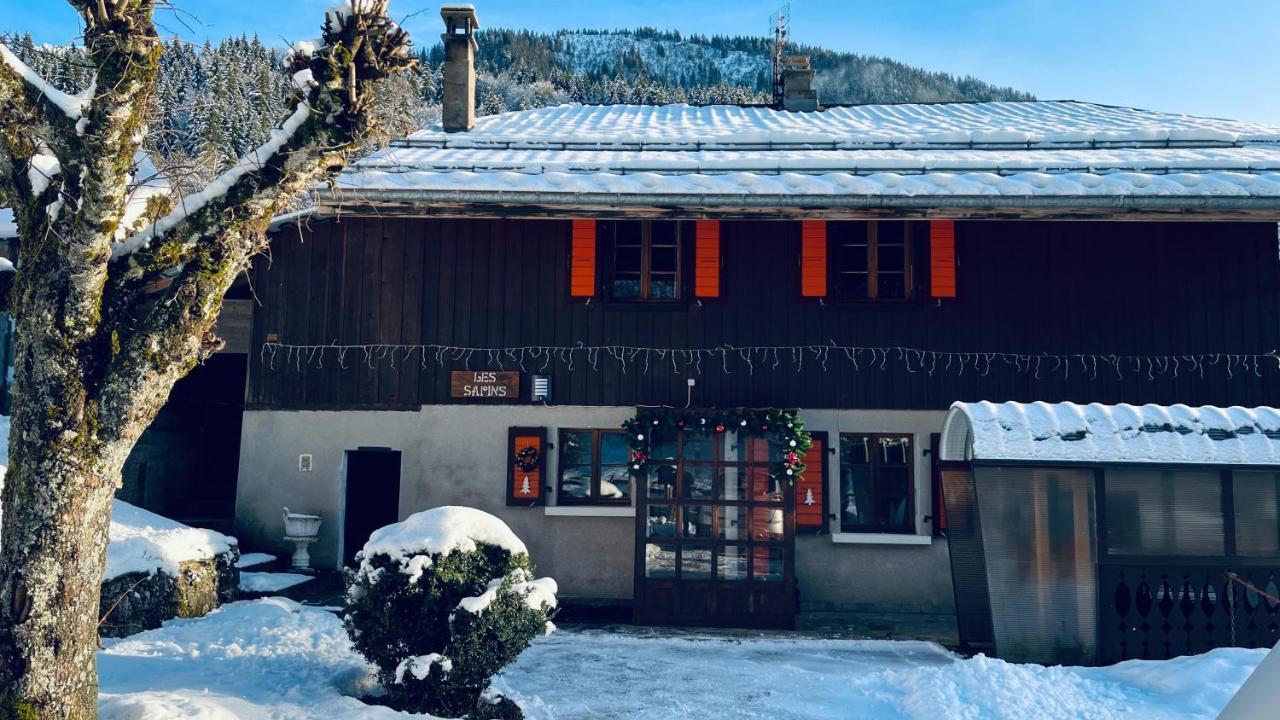 Les Sapins Villa Saint-Jean-dʼAulps Kültér fotó